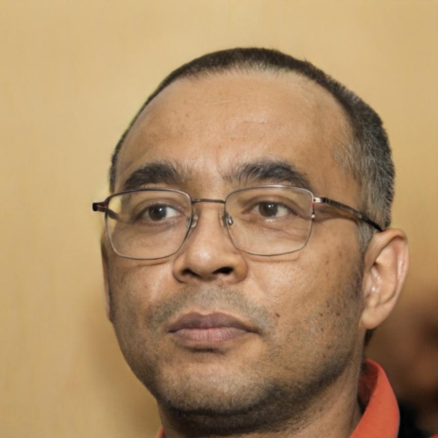 Portrait of satisfied client who used memorial flower preservation services